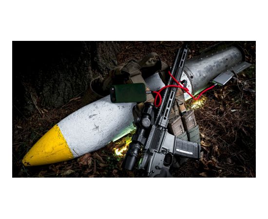 Tactical Fat Man 2.0 USB-A/USB-C Kabelis 1m / sarkans Data USB kabeļi