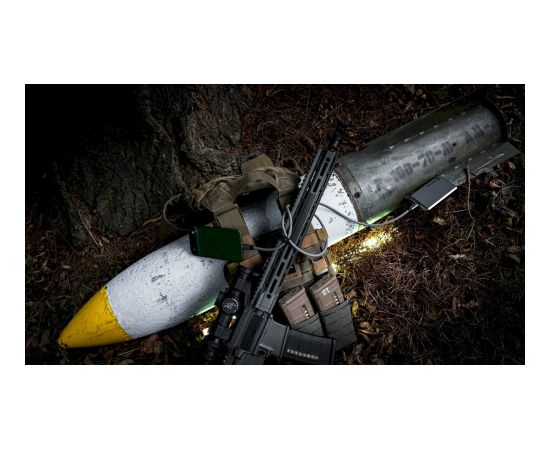 Tactical Fat Man 2.0 USB-A/USB-C Kabelis 1m / pelēks Data USB kabeļi