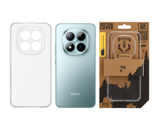 Tactical TPU Cover Защитный чехол для Xiaomi Redmi Note 15 Pro 5G / прозрачный Чехлы - альтернативные