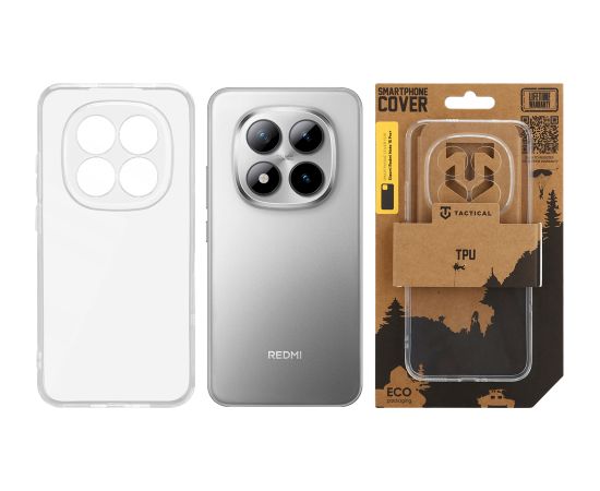 Tactical TPU Cover Защитный чехол для Xiaomi Redmi Note 15 Pro+ 5G / прозрачный Чехлы - альтернативные