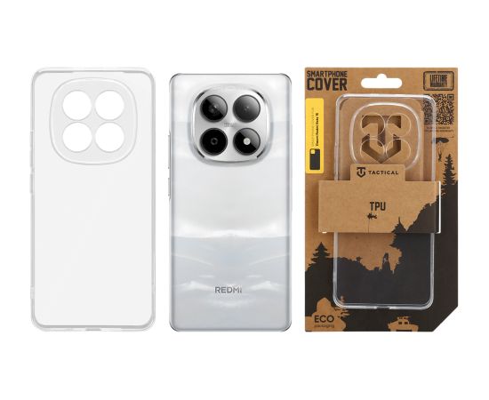 Tactical TPU Cover Защитный чехол для Xiaomi Redmi Note 15 5G / прозрачный Чехлы - альтернативные