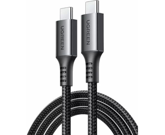 Ugreen USB‑C uz USB‑C 60 W kabelis 2m Data USB kabeļi