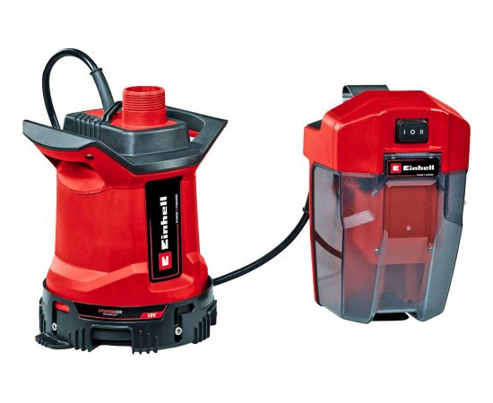 Einhell cordless dirty water pump GE-DP 18/25 LL Li-Solo, 18Volt, submersible / pressure pump (red/black, without battery and charger) Новинки Для дома и сада 
