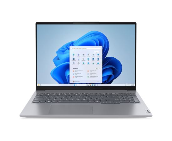 Lenovo ThinkBook 16 G7 ARP Arctic Grey 16 " IPS WUXGA 1920 x 1200 pixels Anti-glare AMD Ryzen 5 7535HS 16 GB SODIMM DDR5 Solid-state drive capacity 512 GB AMD Radeon 660M Graphics Windows 11 Pro 802.11ax Bluetooth version 5.3 Keyboard language English Key Portatīvie datori