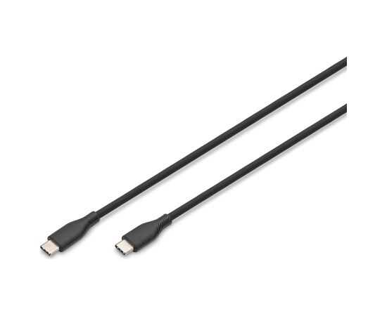 Digitus Silicone connection cable, 0.5 m AK-300341-005-S USB-C to USB-C Data USB kabeļi