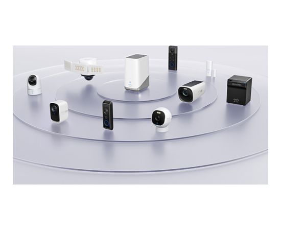 Anker Eufy Security HomeBase 3, White and Gray Up to 16 devices, Compatible with all eufyCam models Умный дом