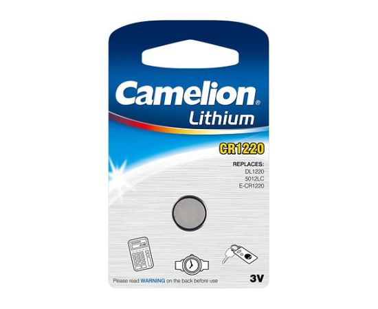 Camelion CR1220-BP1 CR1220 Lithium 1 pc(s) Батарейки, аккумуляторы