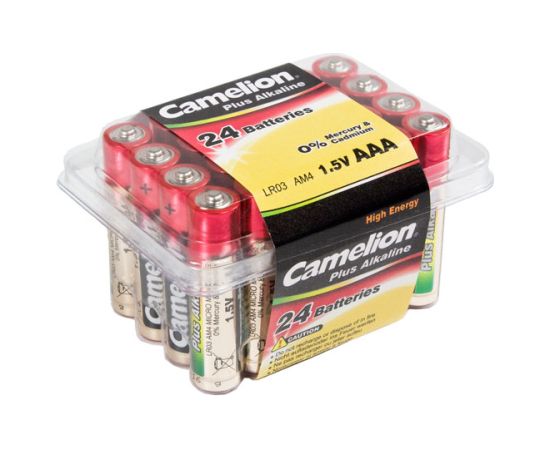 Camelion LR03-PB24 AAA/LR03 Plus Alkaline 24 pc(s) Батарейки, аккумуляторы