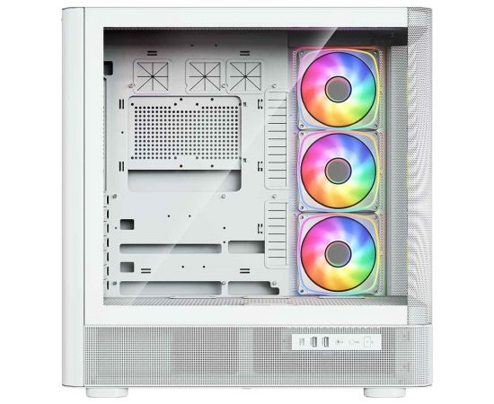 MODECOM Volcano Volcano AQ500 ARGB Midi White Datoru korpusi