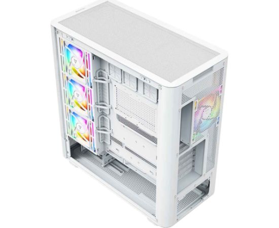 MODECOM Volcano Volcano AQ400 ARGB Midi White Datoru korpusi