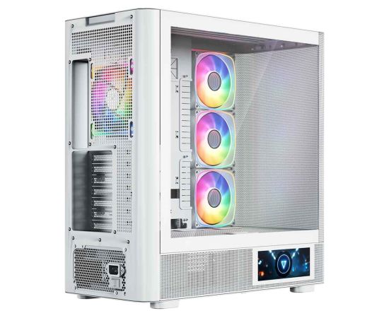 MODECOM Volcano Volcano AQ400 ARGB Midi White Datoru korpusi