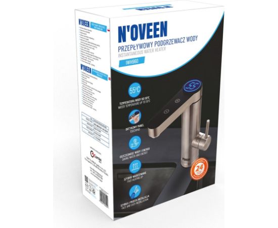 Noveen Instantaneous water heater N'OVEEN IWH960 INOX Jaunumi -Dārzam