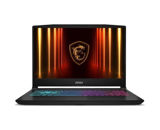 MSI Katana 15 HX B14WGK–821XPL i7-14650HX 15.6"FHD 144Hz IPS-Level 16GB DDR5 SSD1TB GeForce RTX 5070_8GB NoOS Portatīvie datori