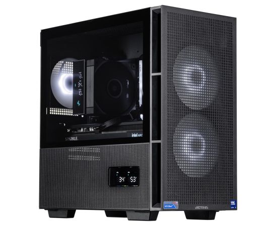 Actina 5901443436096 PC Intel Core Ultra 5 245KF 32 GB DDR5-SDRAM 1 TB SSD Intel Arc B580 Windows 11 Home Midi Tower Black Personālie datori