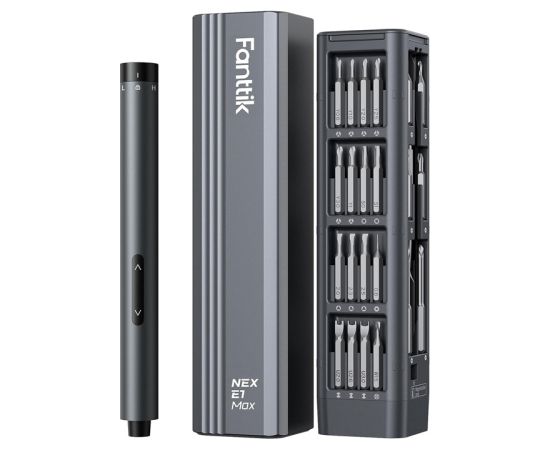 Fanttik E1 Max 3.7V electric screwdriver set (gray) Skrūvgrieži