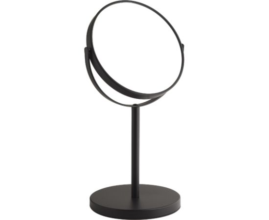 Gedy spogulis Anna, d=163 mm, 5x palielina, matēts melns Vannas istabas spoguļi