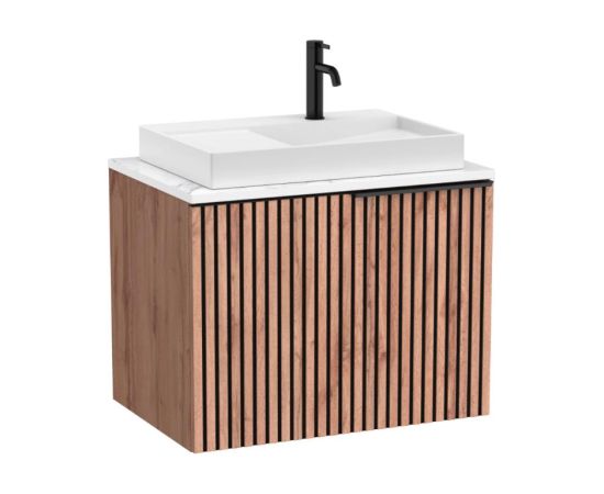 Roca izlietnes un skapīša komplekts Horizon, 719x484 mm, h=560 mm, 1A, balts Izlietnes skapis