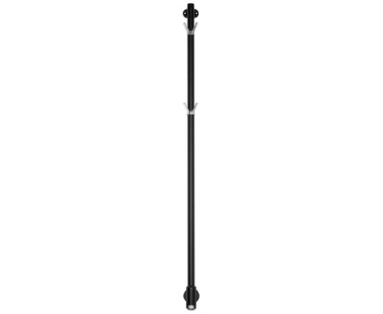 PAX elektriskais dvieļu žāvētājs Limbo, 1400 mm, 24W, matēts melns Электрические