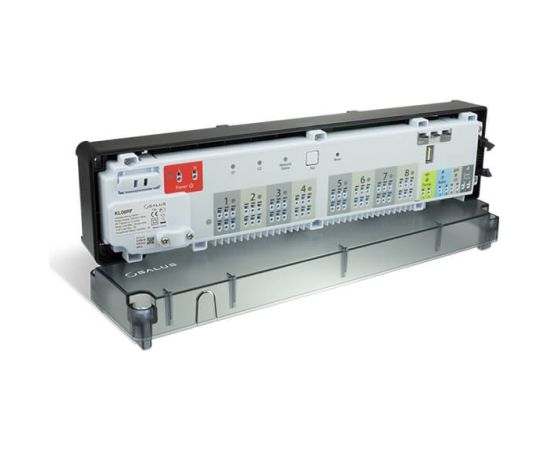 Salus bezvadu vadības modulis KL08RF ar 8 zonām, 230 V Silto grīdu sistēmas