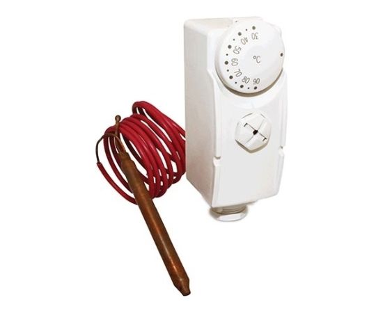 Salus termoregulators uzliekams ar kapilāru AT10F 30-90`C Silto grīdu sistēmas