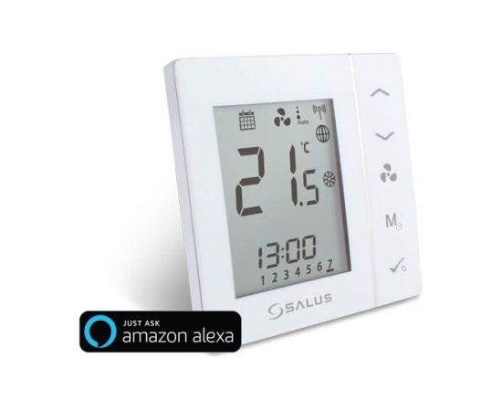 Salus termostats Fan Coil, FC600, 230 V Silto grīdu sistēmas