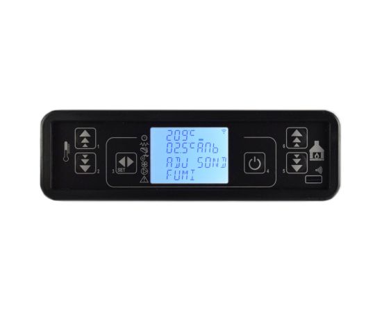 Thermoflux displejs Micronova LCD ( Interio, Pelling ) Granulu apkures katli