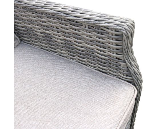 Dārza krēsls TRENTO gaiši pelēks Dārza galdi