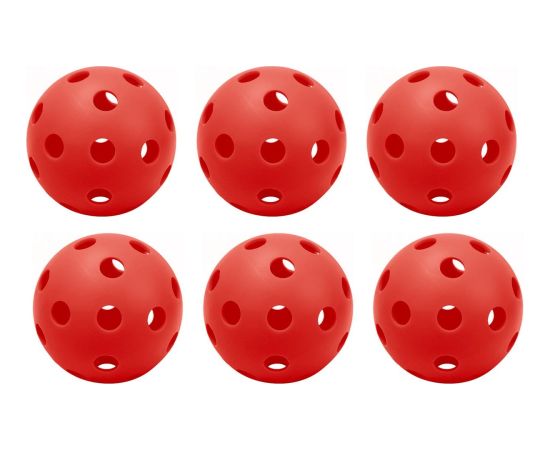 PIŁKA UNIHOC MECZOWA CZERWONA ENERO 6SZT Велосипеды