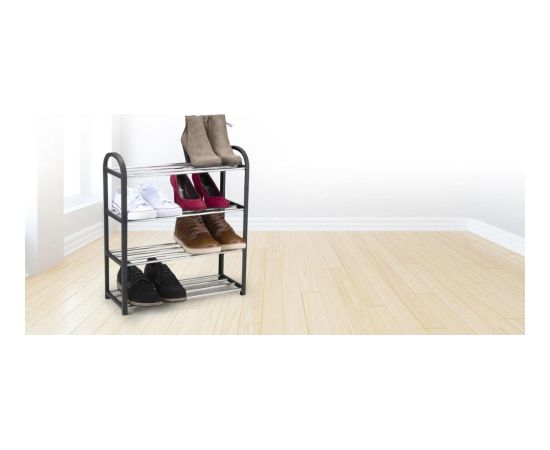 PÓŁKI REGAŁ NA BUTY 4 POZIOMY ALPINA Новинки Для дома и сада 