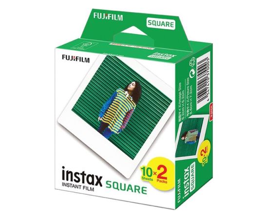 Fujifilm Instax Square, 2x10 pc - Photopaper Foto ķīmija un papīrs 