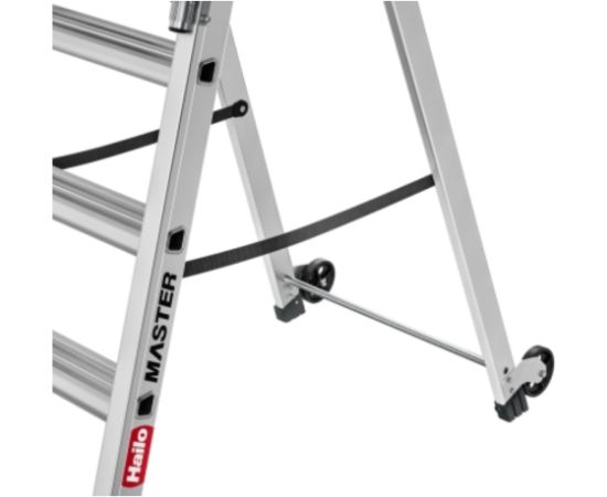 Hailo Мобильная лестничная платформа Master P80 / алюминиевая / 7 ступеней Лестницы / подмости