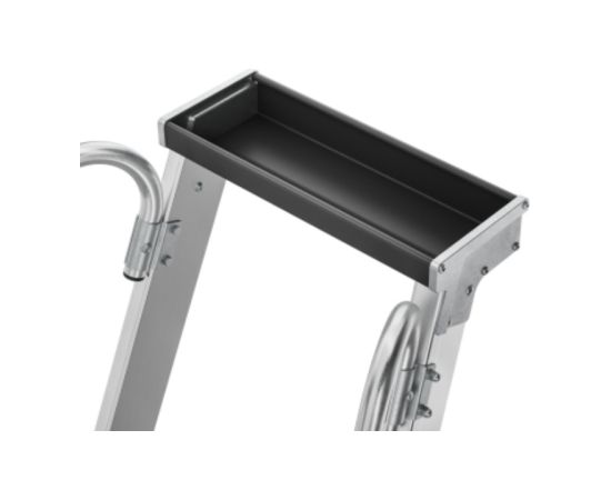 Hailo Мобильная лестничная платформа Master P80 / алюминиевая / 7 ступеней Лестницы / подмости