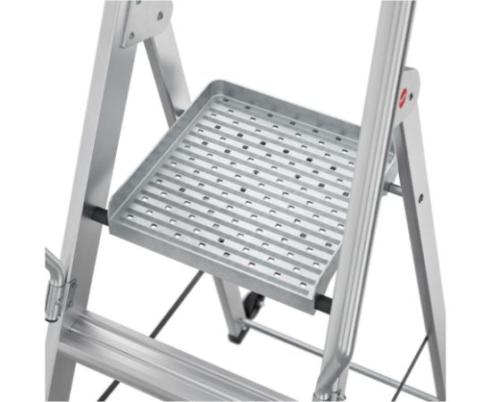Hailo Мобильная лестничная платформа Master P80 / алюминиевая / 5 ступеней Лестницы / подмости