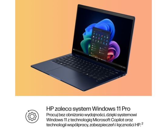 HP EliteBook X G1i Flip Ultra 7 258V 14"2.5K Touch 800nits 120Hz AG 32GB LPDDR5x-8533 SSD512 Intel Arc Cam IR 5 Mpx AI 68Wh W11Pro Blue Alu 3Y OnSite Portatīvie datori