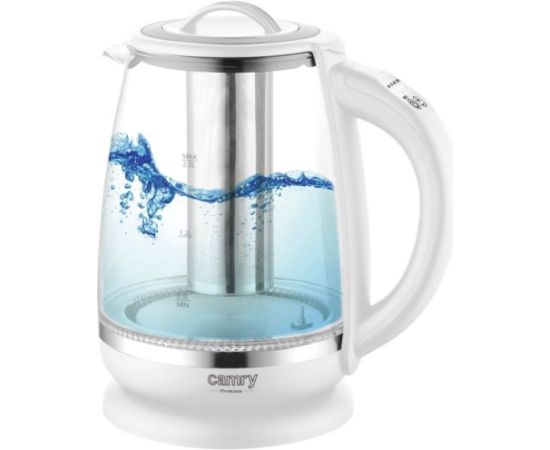 Adler Czajnik elektryczny CAMRY CR 1290w biały Tējkannas (elektriskās)