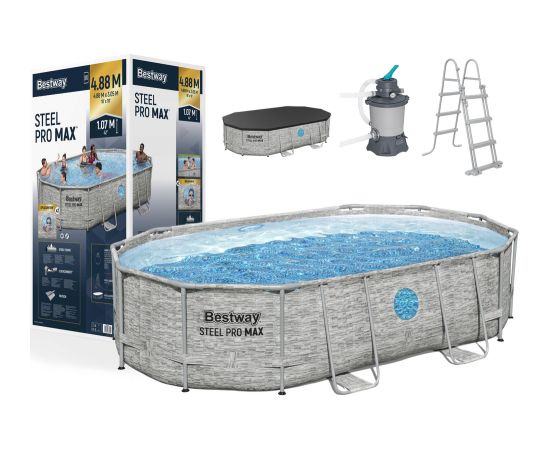 Frame Pool 427 x 250 x 100 cm Bestway 56946 Baseini