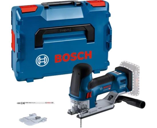 Figūrzāģis ar akumulatoru Bosch GST 18V-155 SC; 18 V (bez akumulatora un lādētāja) + koferis Figūrzāģi 