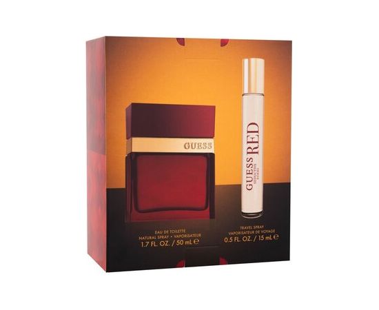 Guess Seductive Red Pour Homme Dárková sada EDT 50 ml a EDT 15 ml 50ml Dāvanu komplekti