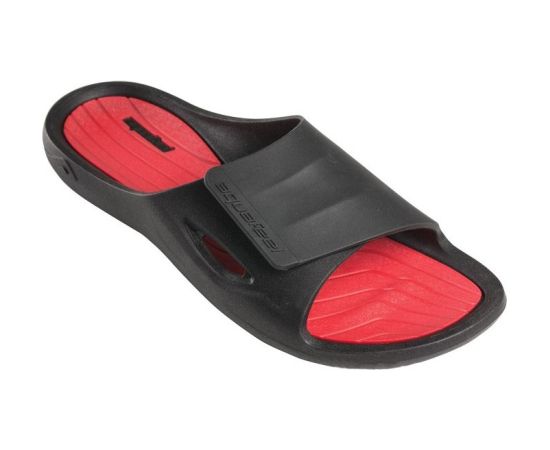 Tапочки для бассейна AQUAFEEL 72463 20 размер 41/42 черный/красный Велосипеды