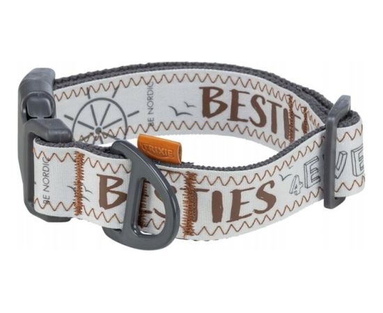 Trixie BE NORDIC obroża dla psa szara M–L: 40–60 cm/38 mm szeroka Citas preces