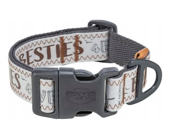 Trixie BE NORDIC obroża dla psa szara M–L: 40–60 cm/38 mm szeroka Citas preces