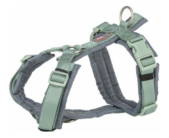 Szelki dla psa Trixie Premium Trekking Kolor Zielony Grafit S Citas preces