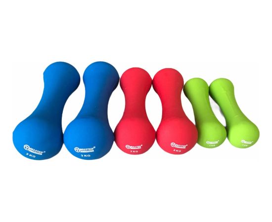 Master Zestaw Hantli do Fitnessu MASTER 12 kg Jaunumi - Sports