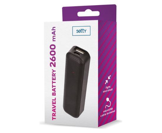 Setty Power Bank 2600 mAh Power-банки