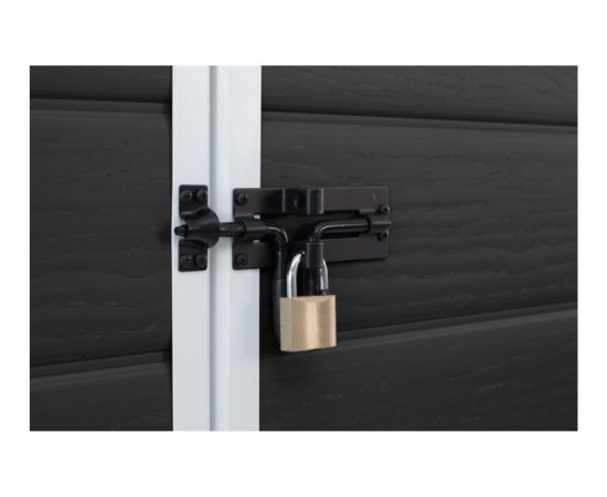 Keter Садовый сарай Essential Shed 6x4 темно-серый/белый Садовые сараи и хранилища