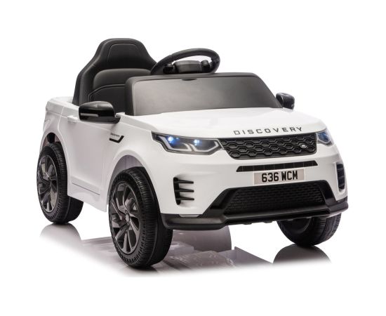 Lean Cars Land Rover Discovery DLS-K06 White Battery-Operated Vehicle Новости - Детские товары