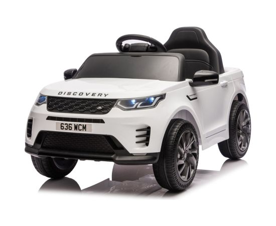 Lean Cars Land Rover Discovery DLS-K06 White Battery-Operated Vehicle Новости - Детские товары