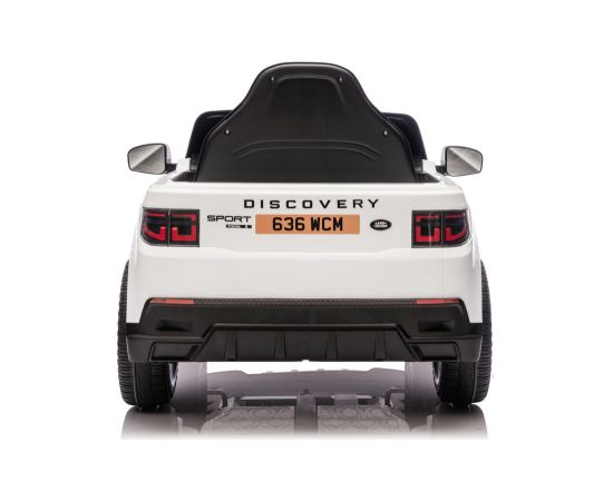 Lean Cars Land Rover Discovery DLS-K06 White Battery-Operated Vehicle Новости - Детские товары