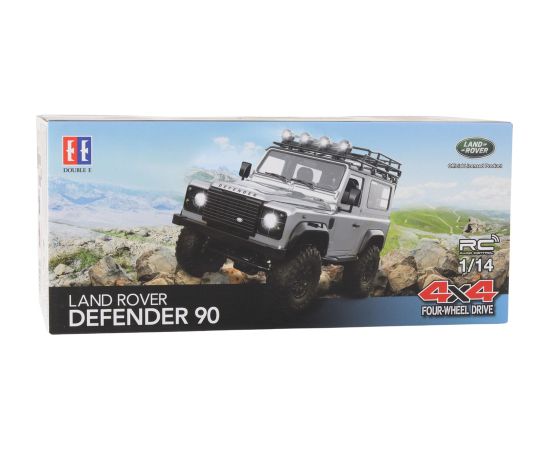 Remote Controlled Off-Road Vehicle RC Land Rover Defender 90 Gray 1:14 Радиоуправляемые Игрушки