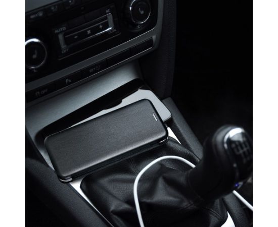 Case Book Elegance Samsung A576 A57 5G black Neoriģinālie Maciņi